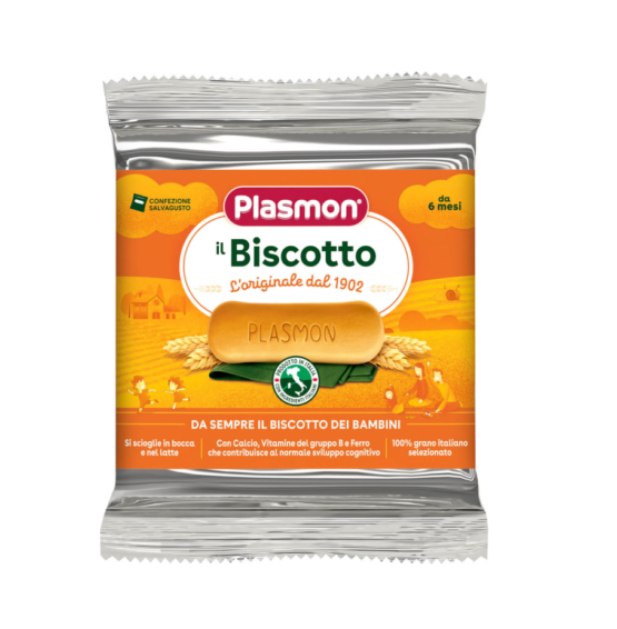 Biskota 60g Plasmon nga 6 muaj+