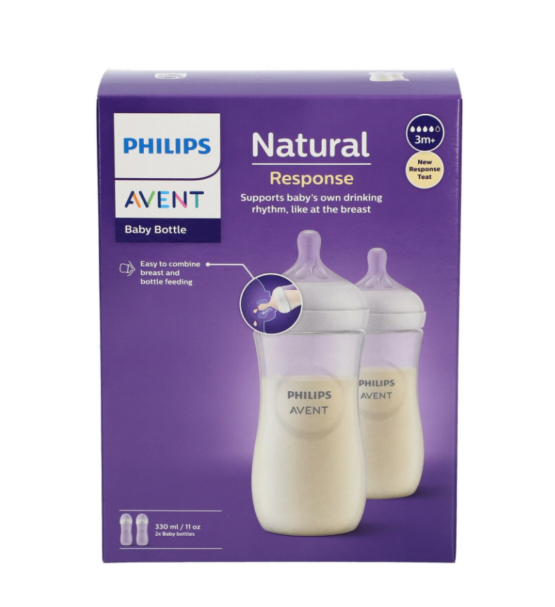 Set shishe Avent 2xshishe 330ml 3m+ SCY906/02