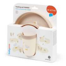 BabyOno Set ushqimi Krem