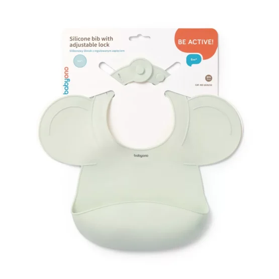 BabyOno Perparese Silikoni Green