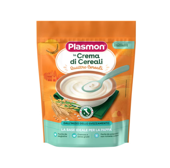 Ushqim i gatshëm me 4 drithërat 6m+ Plasmon