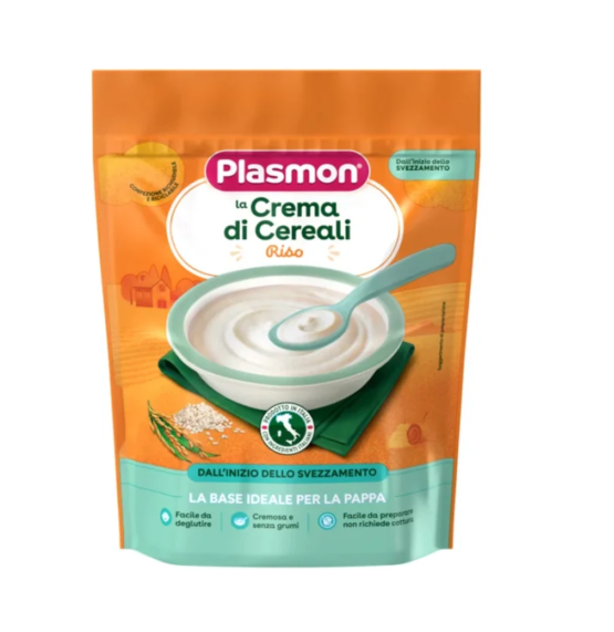 Ushqim i gatshëm me Oriz 6m+ Plasmon