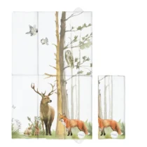 Tapeti i ndërrimit të bebit gjatë udhëtimeve  Basic Woodland