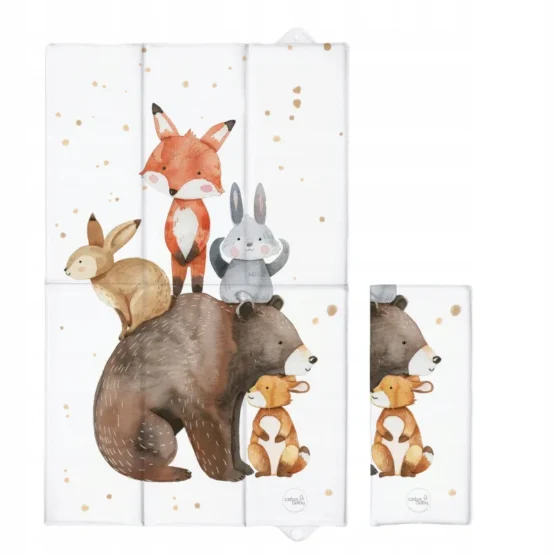 Tapeti i ndërrimit të bebit gjatë udhëtimeve Basic Forest Friends