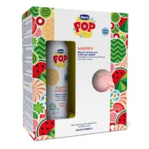 Chicco SET DHURATE WHIPPY – SHUMË LARËSE PËR TRUPIN DHE FLOKËT 200ML ME KAPAK
