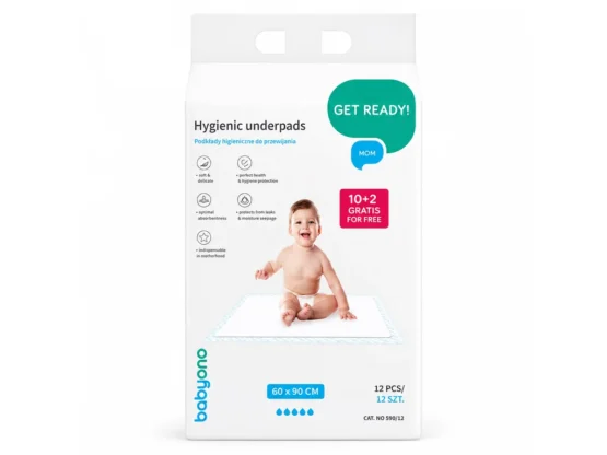 BabyOno Peceta Higjienike 60×90 10+2 Gratis